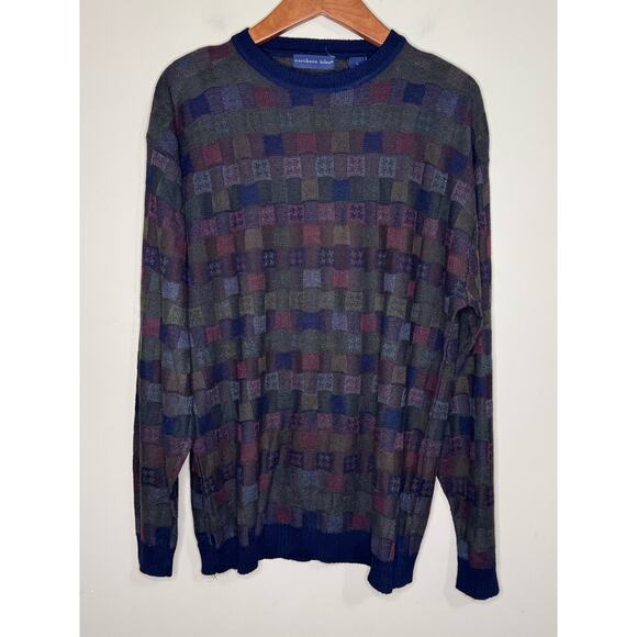 Northern Isles Men's Sweater Size Large Lightweight Acrylic Rayon Nylon - Picture 1 of 5